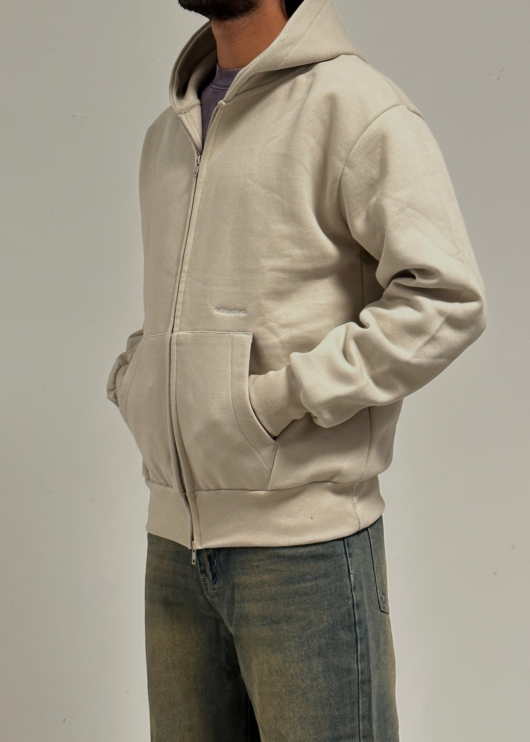 Zipped hoodie