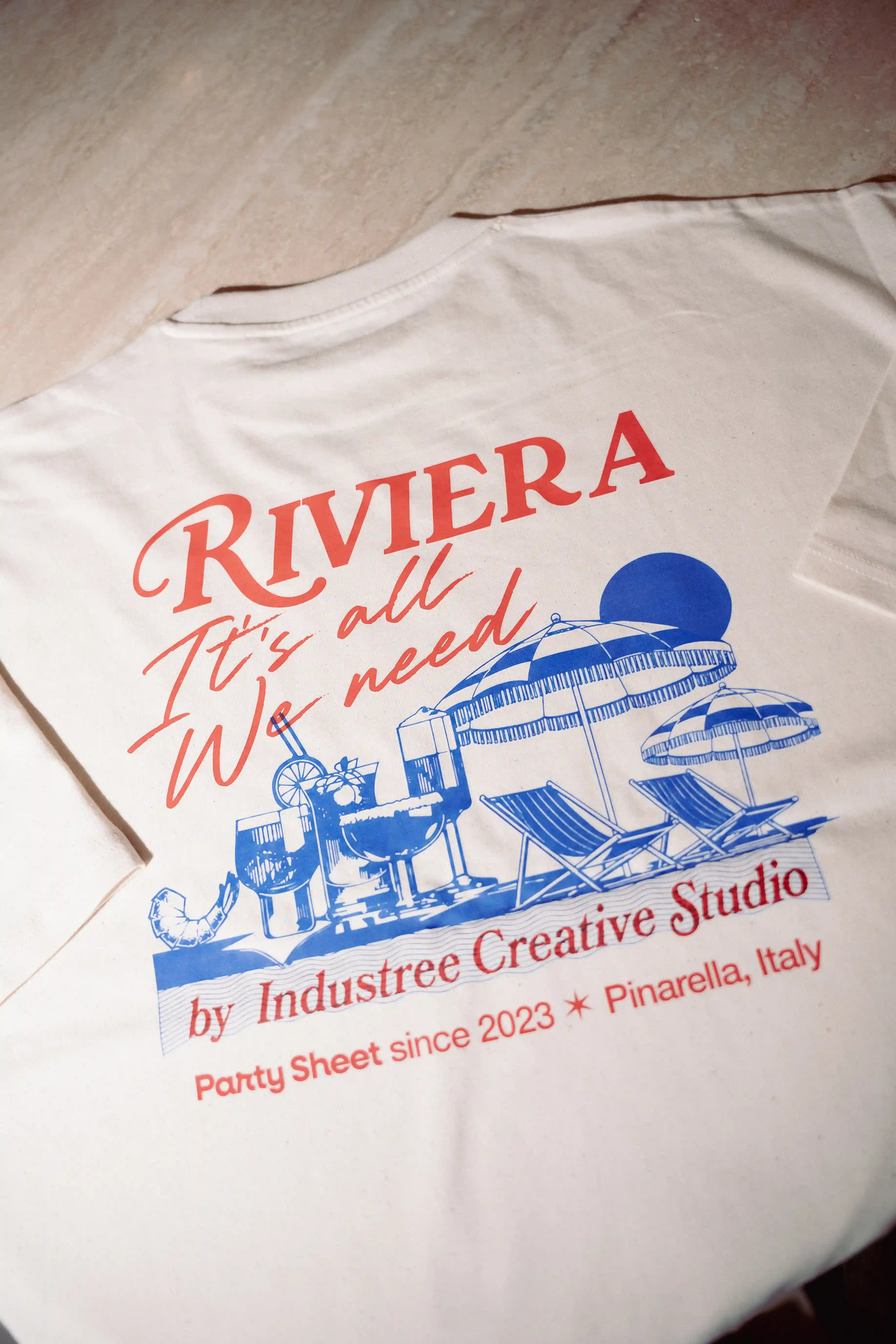 Party sheet | T-shirt bianca